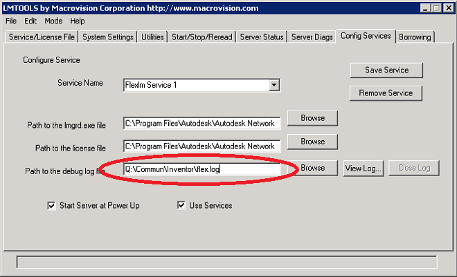 Logs Autodesk Inventor en LMTools